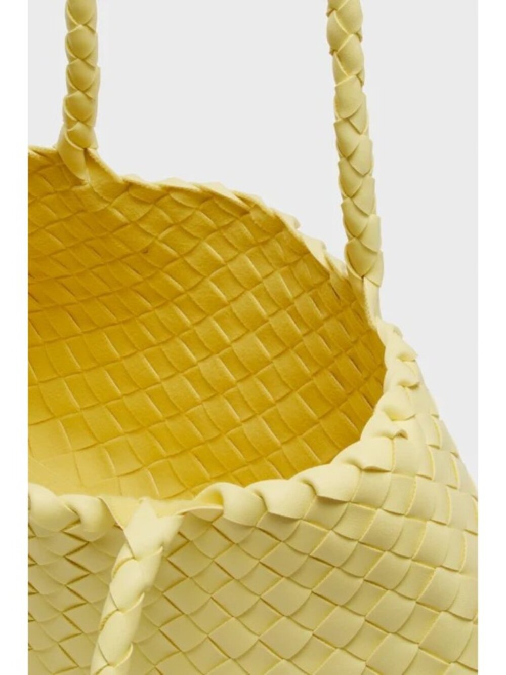 Moda Luxe Millie Hobo Handbag in Butter Yellow New Tote Bag Purse - Picture 3 of 13